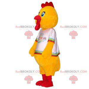 Mascotte de poule géante. Mascotte de coq - Redbrokoly.com