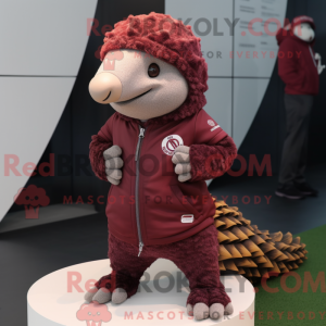Disfraz de mascota Pangolin...