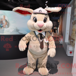 Mascotte de lapin sauvage...