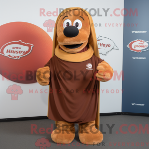 Disfraz de mascota Brown...