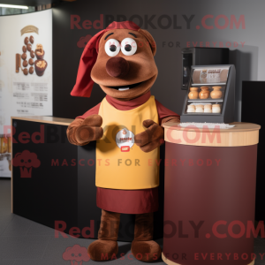 Disfraz de mascota Brown...