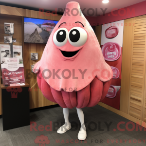 Maskottchenkostüm Pink...