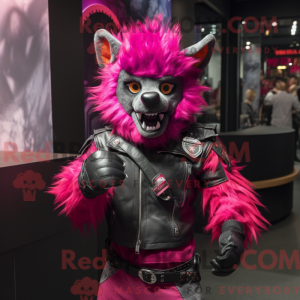 Disfraz de mascota Magenta...