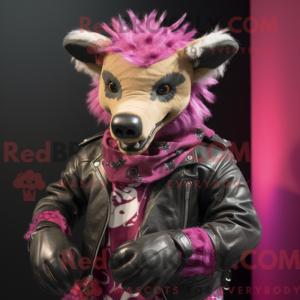 Disfraz de mascota Magenta...