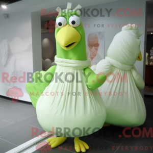 Postava maskota Lime Green...