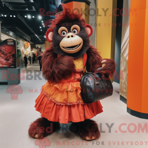 Rust Chimpanzee mascot...