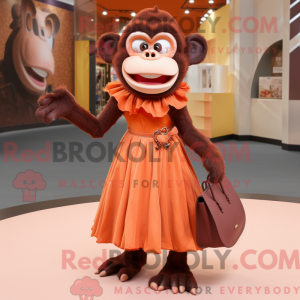 Rust Chimpanzee mascot...
