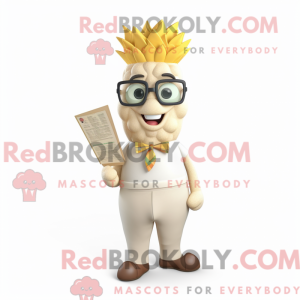 Cream Pineapple maskot...