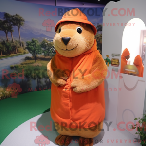 Oranje capibara...