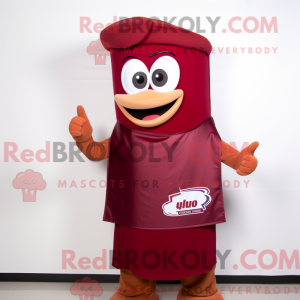 Maroon Fajitas maskot...