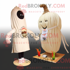 Máscara de pimenta bege com...