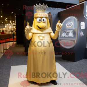 Gold Engagement Ring mascot...
