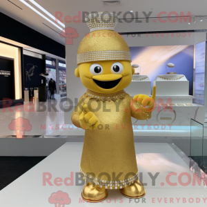 Guld forlovelsesring maskot...