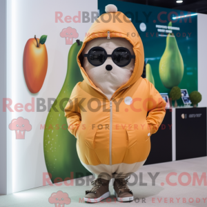 Costume mascotte de poire...