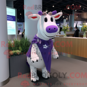 Máscara de vaca Lavendel...