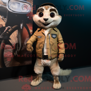 Disfraz de mascota suricata...