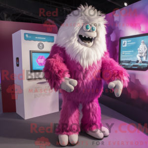 Disfraz de mascota Magenta...