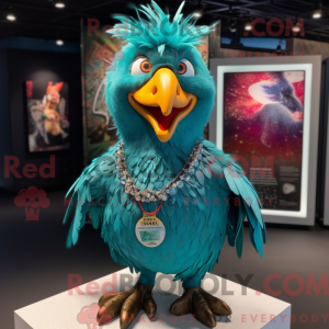 Personaggio mascotte gallo...
