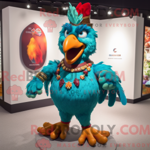 Costume mascotte de coq...