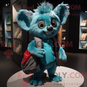 Blauwgroen Aye-Aye...