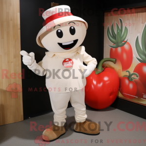 Cream Tomato Maskottchen...