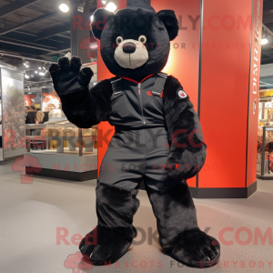 Zwarte teddybeer...