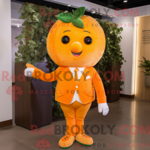Orange Grape maskot kostume...