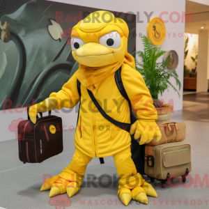 Costume mascotte d Hydra...