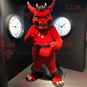 Djevelen maskot drakt...