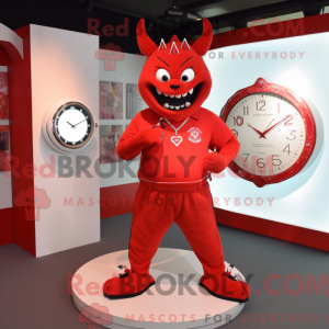 Djevelen maskot drakt...