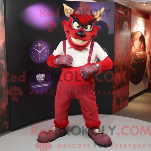 Djevelen maskot drakt...