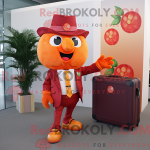 Postava maskota Orange...