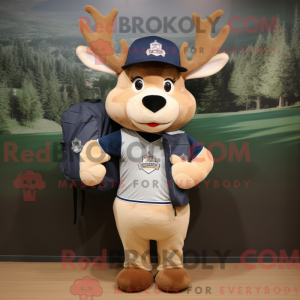 Postava maskota Navy Elk...