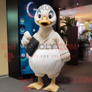 Costume de mascotte Gosling...