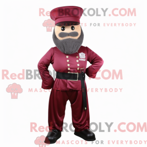 Maroon Civil War Soldier...
