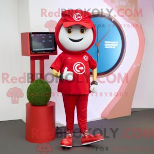 Maskottchenkostüm Rotes...