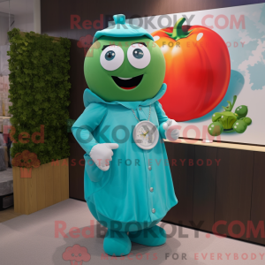 Máscara Cyan Tomato com...