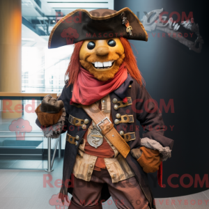 Rust Pirate maskot drakt...