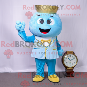 Postava maskota Sky Blue...