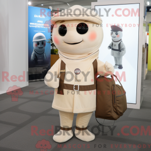 Postava maskota šampaňského...