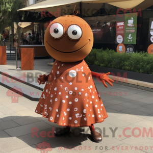 Rust Petanque Ball maskot...