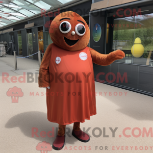 Rust Petanque Ball maskot...