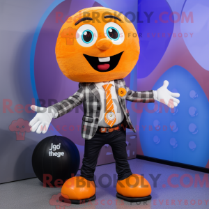 Oransje sjonglerer...