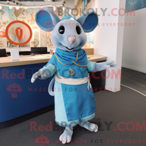 Maska Sky Blue Rat...