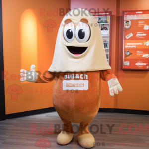 Tan Shakshuka mascot...
