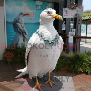 Disfraz de mascota gaviota...