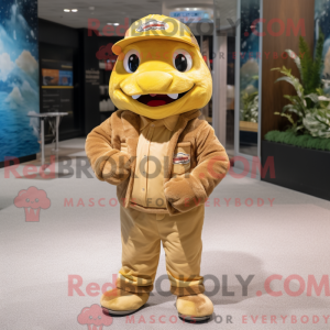 Gold Cod maskot...