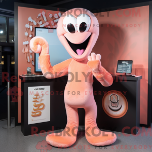 Costume de mascotte Peach...