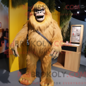 Máscara Gold Sasquatch com...