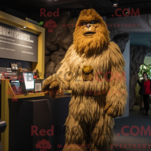 Máscara Gold Sasquatch com...